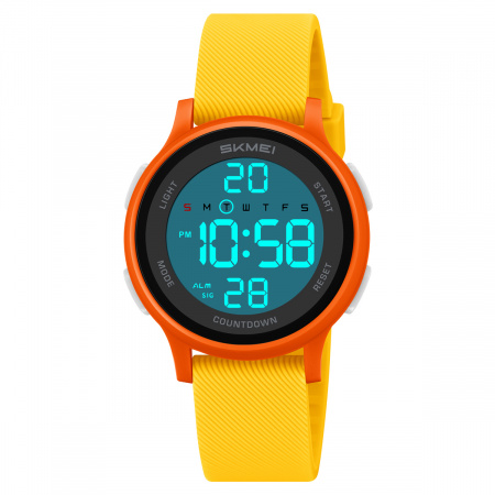 Часы наручные Skmei женские электронные спортивные 2427orange-yellow