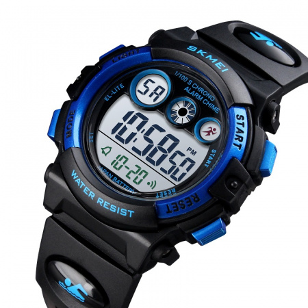 Часы наручные Skmei детские электронные спортивные 1451black-blue