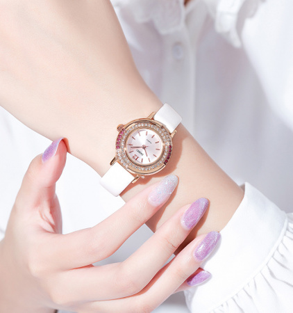 Часы наручные Skmei женские кварцевые 1855rg-white