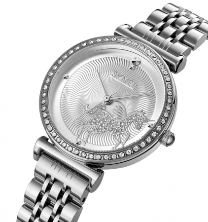 Часы наручные Skmei женские кварцевые 1686silver