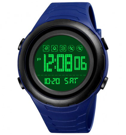 Часы наручные Skmei мужские электронные спортивные 1674blue-black