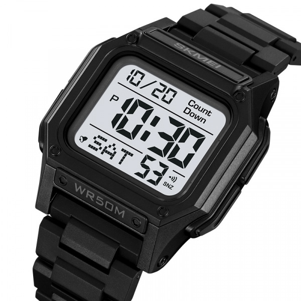 Часы наручные Skmei мужские электронные спортивные 2264black-white