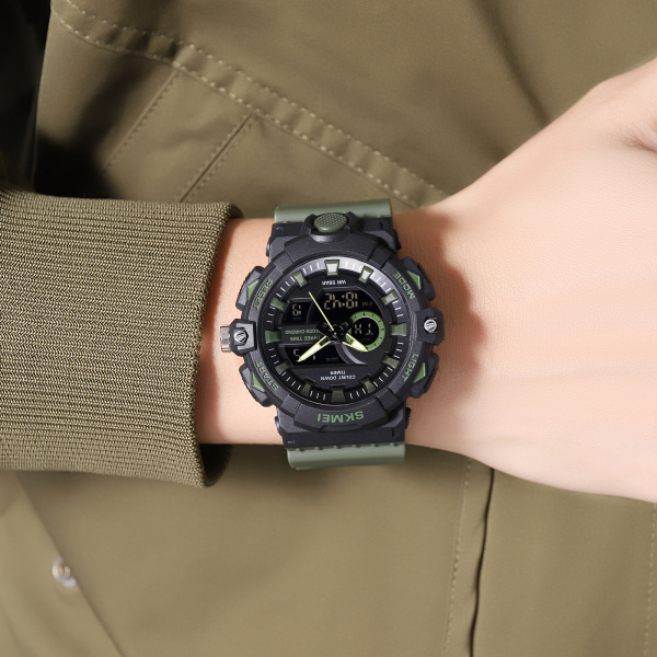 Часы наручные Skmei мужские электронные спортивные 2225black