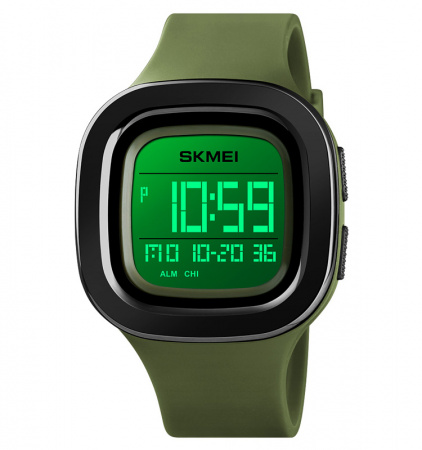 Часы наручные Skmei мужские электронные спортивные 1580green