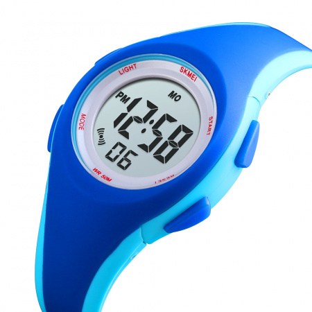 Часы наручные Skmei детские электронные спортивные 1459light-blue
