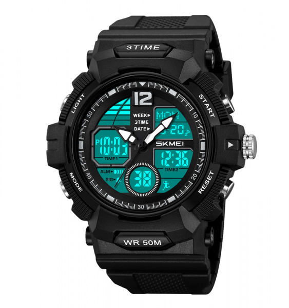 Часы наручные Skmei мужские электронные спортивные 2354black