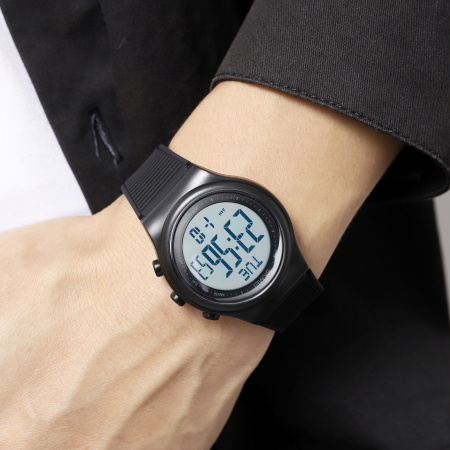 Часы наручные Skmei женские электронные спортивные 1980black-white