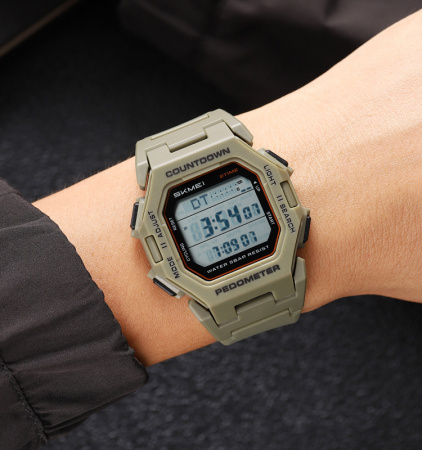 Часы наручные Skmei мужские электронные спортивные 2596green