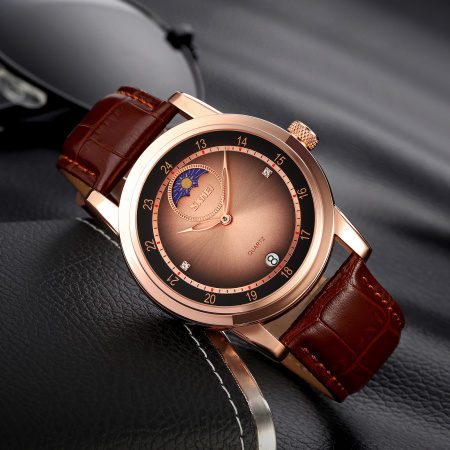 Часы наручные Skmei мужские кварцевые 9300rose-gold-rose-gold