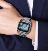 Часы наручные Skmei мужские электронные спортивные 2478silver-white