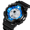 Часы наручные Skmei мужские электронные спортивные 2035black-blue-white