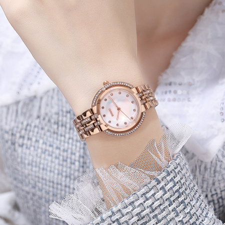 Часы наручные Skmei женские кварцевые 1979rose-gold