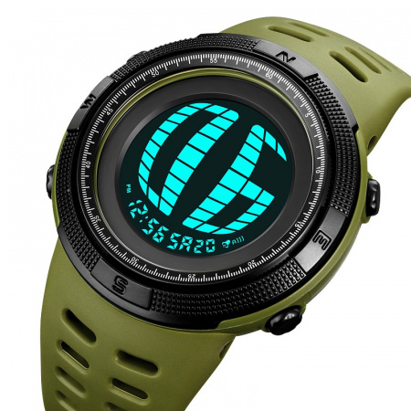 Часы наручные Skmei электронные 2076green-black