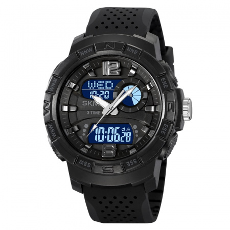 Часы наручные Skmei мужские электронные спортивные 2163black