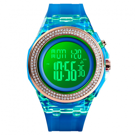 Часы наручные Skmei женские электронные спортивные 1598blue