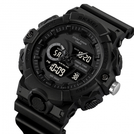 Часы наручные Skmei мужские электронные спортивные 2225black