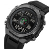 Часы наручные Skmei мужские электронные спортивные с компасом 2209black-black
