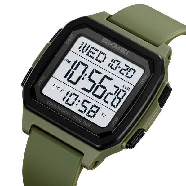 Часы наручные Skmei мужские электронные спортивные 2515green