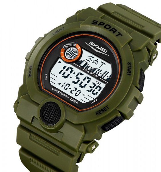 Часы наручные Skmei мужские электронные спортивные 2392green