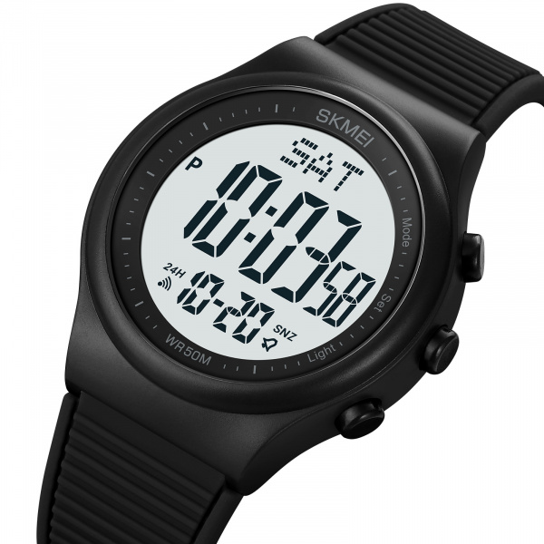Часы наручные Skmei женские электронные спортивные 1980black-white