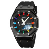 Часы наручные Skmei мужские электронные спортивные 2100black-black