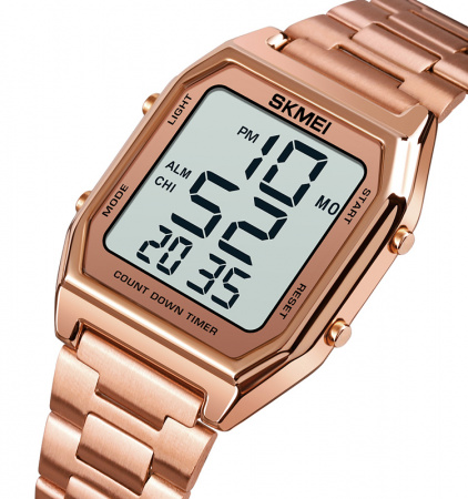 Часы наручные Skmei мужские электронные 1735rose-gold