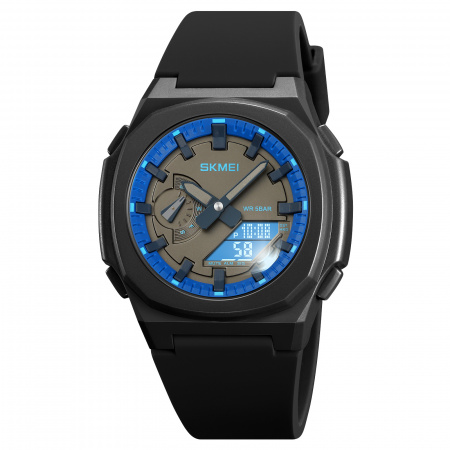 Часы наручные Skmei мужские электронные спортивные 2091black-blue-white
