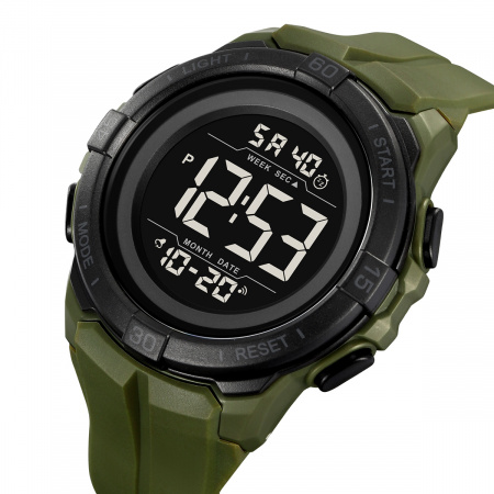 Часы наручные Skmei мужские электронные спортивные 2565green