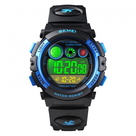 Часы наручные Skmei детские электронные спортивные 1451black-blue