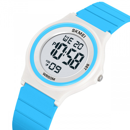 Часы наручные Skmei детские электронные спортивные 2303light-blue