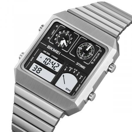 Часы наручные Skmei мужские электронные 2198silver