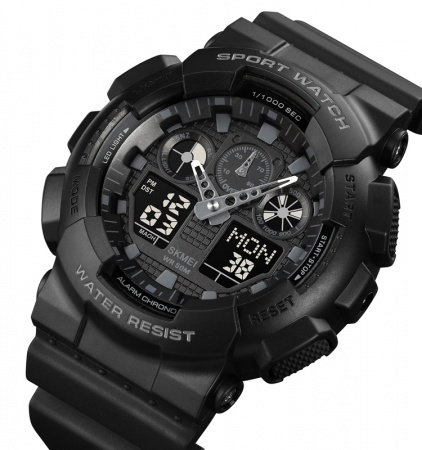 Часы наручные Skmei мужские электронные спортивные 1832black