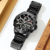 Часы наручные Skmei мужские электронные спортивные 2502black-steel