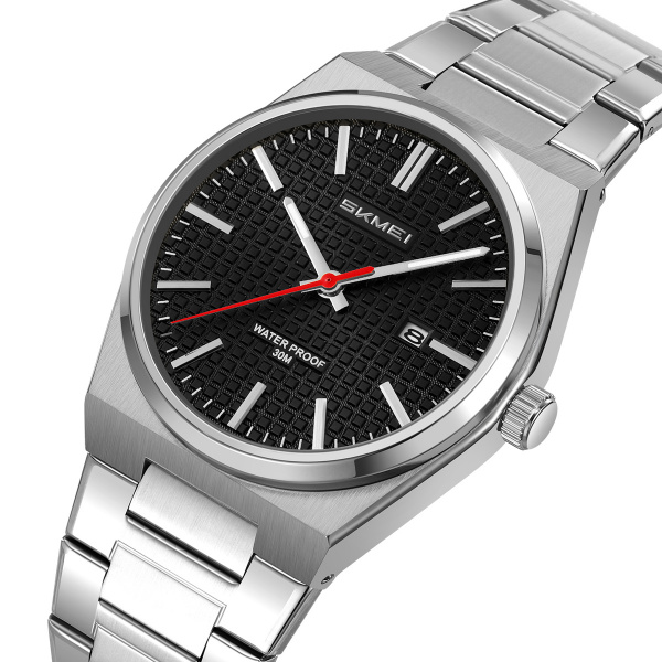 Часы наручные Skmei мужские кварцевые 9396silver-black