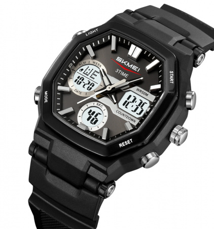 Часы наручные Skmei мужские электронные спортивные 2389black