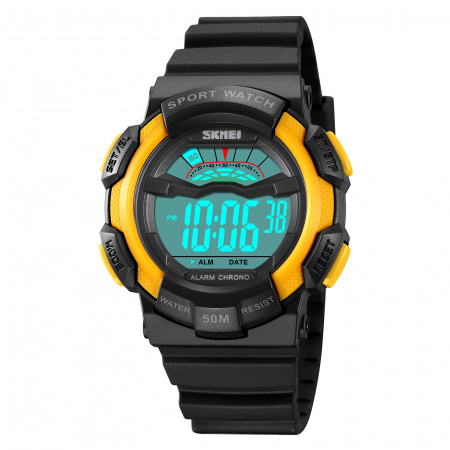 Часы наручные Skmei мужские электронные спортивные 2153yellow