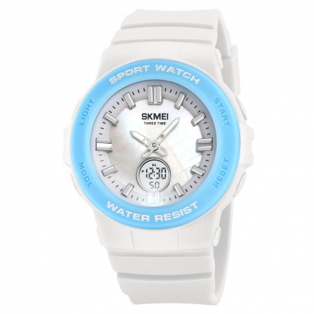 Часы наручные Skmei мужские электронные спортивные 2125white