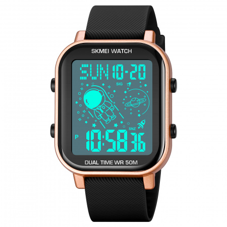 Часы наручные Skmei мужские электронные спортивные 1971rose-gold