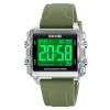Часы наручные Skmei мужские электронные 2320white-light-green